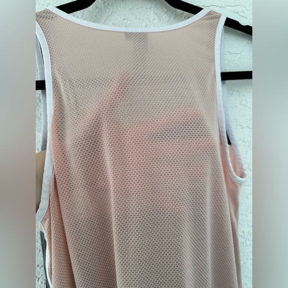 Sweaty Betty Breathable Mesh Tank Top Small Black Pink Gray Sleeveless - Picture 3 of 6
